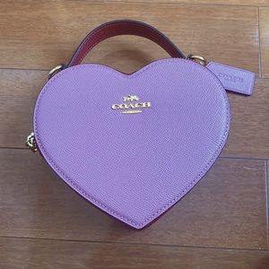 Coach Heart bag ❤️